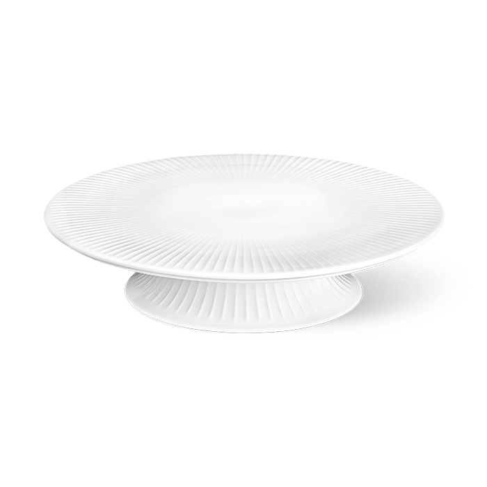 Kahler Hammershoi Cake - Dish, White, Ø: 11.8
