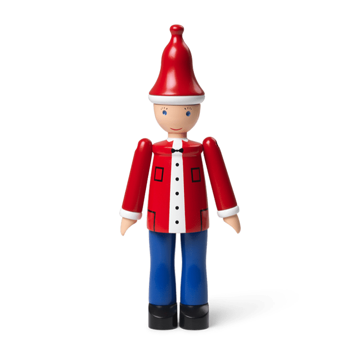 Kay Bojesen Santa's Cap - Christmas Ole, Red/Blue/White, H: 6.9