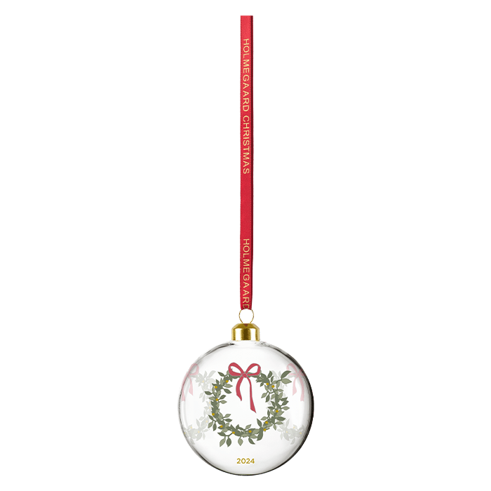 Holmegaard Christmas 2024 - Bauble, Clear, Ø: 3.1