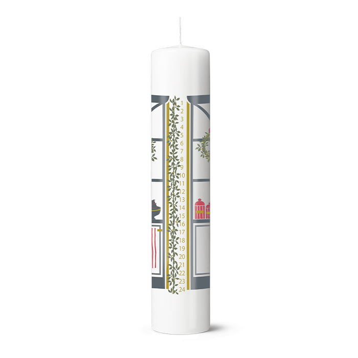 Holmegaard Christmas 2024 - Advent Candle, Multi, H: 9.8