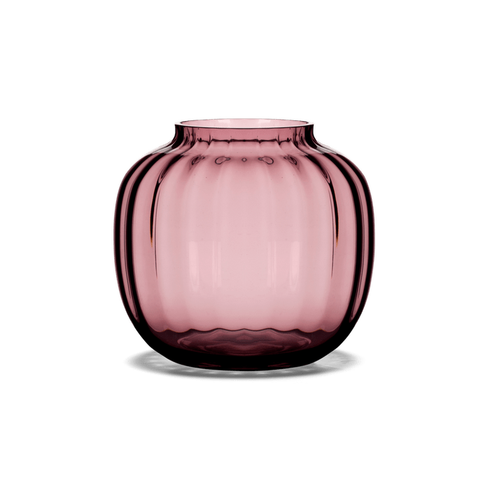 Holmegaard Primula - Vase, Plum, H: 4.9