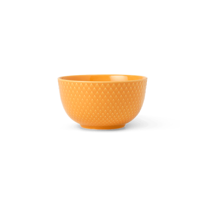 Lyngby Porcelain Rhombe Color Bowls - Yellow, Ø: 4.3