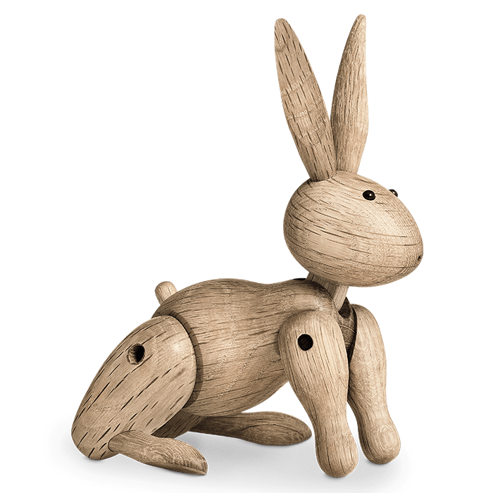 Kay Bojesen Rabbits - Oak, H: 6.3