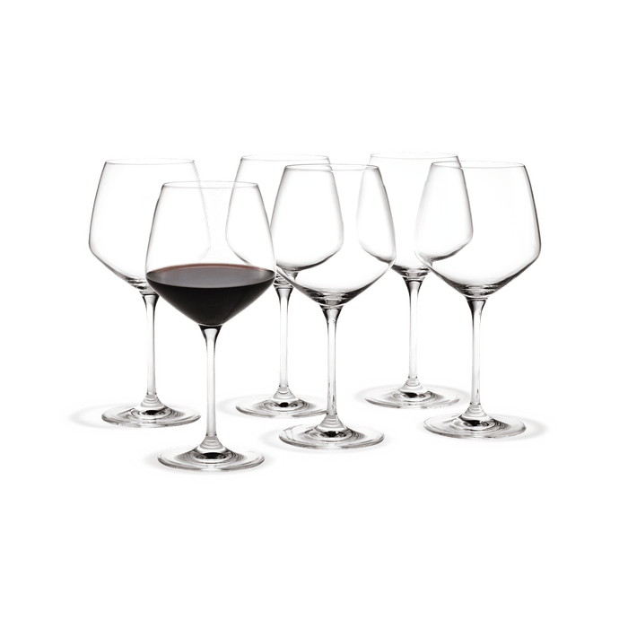 Holmegaard Perfection - Burgundy Glass, V: 20.0 oz, 6 Pcs.