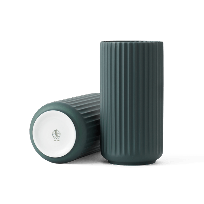 Lyngby Porcelæn Lyngby Vase - Copenhagen Green, H: 9.8