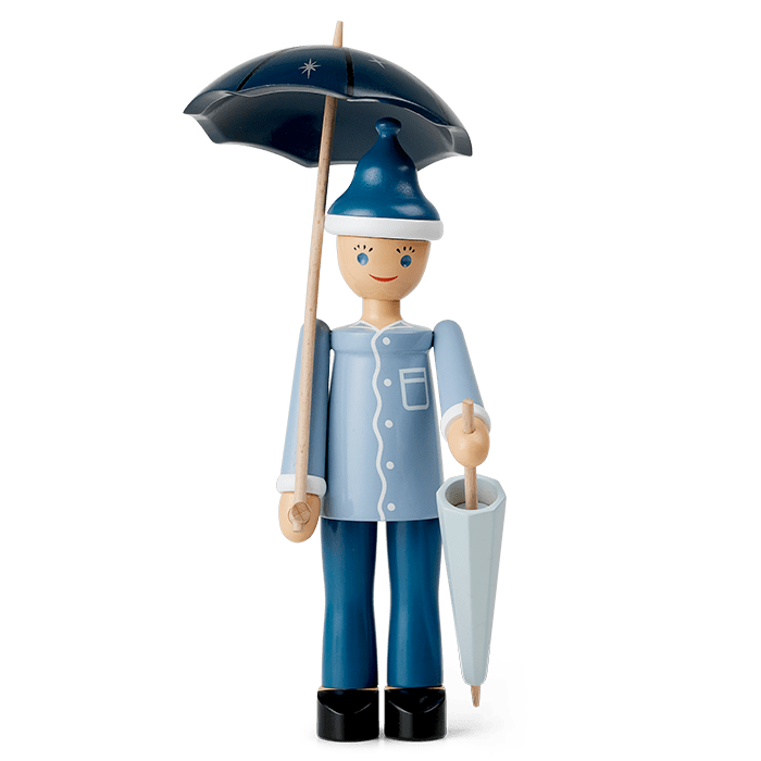 Kay Bojesen Figurines - Sandman, Blue/Light Blue, H: 8.3