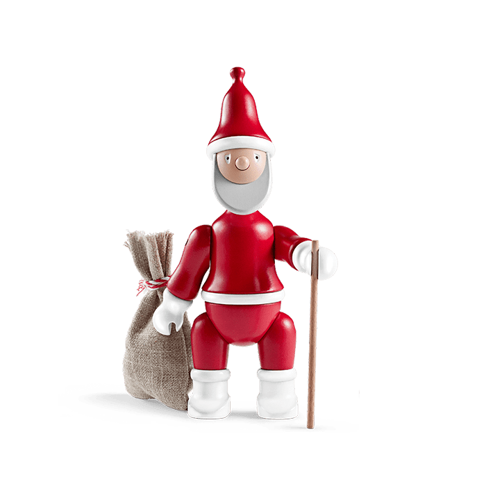 Kay Bojesen Santa's Cap - Santa Claus, Red/White, H: 7.7