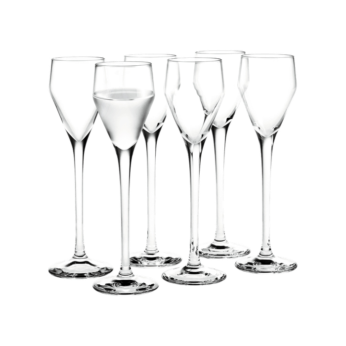 Holmegaard Perfection - Shot Glass, V: 1.9 oz, 6 Pcs.