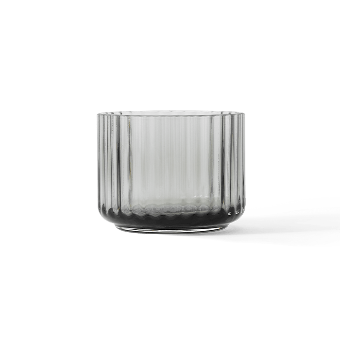 Lyngby Porcelæn Lyngby Candle Holder - Smoke, H: 2.2