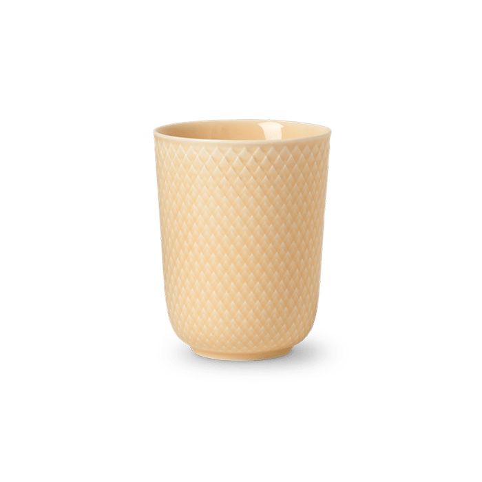 Lyngby Porcelæn Rhombe Color Mug - Mug, Sand, V: 11.2 oz