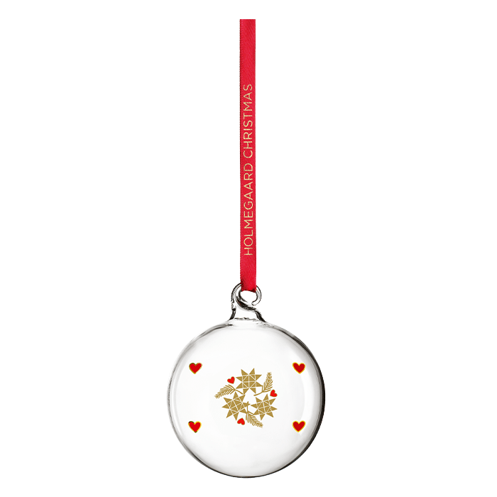 Holmegaard Ann-Sofi Romme 2024 - Bauble, Clear, H: 3.0