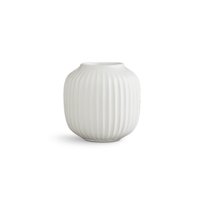 Kahler Hammershoi Candle and Tealight Holders - Tealight Holder, White, H: 3.7