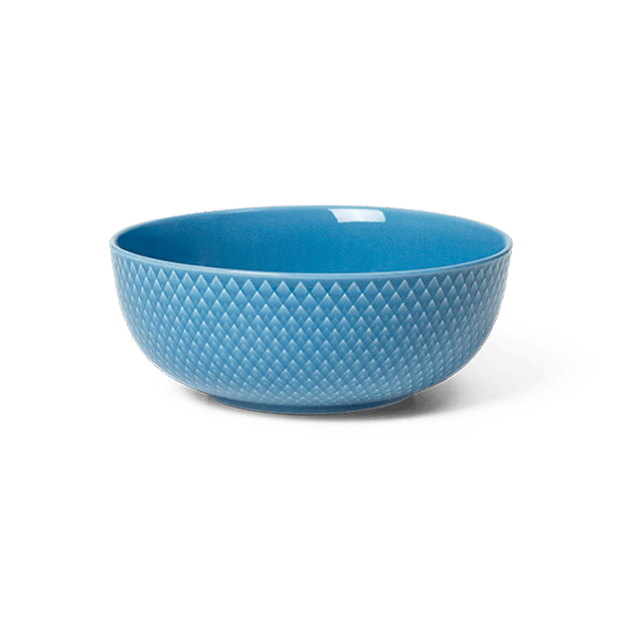 Lyngby Porcelain Rhombe Color Bowls - Blue, Ø: 6.1