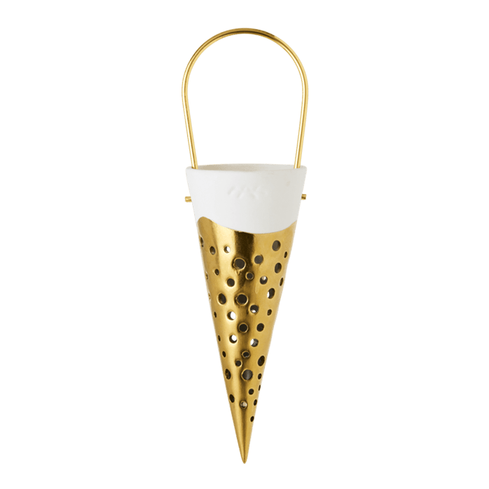 Kahler Nobili - Cone, Gold, H: 7.1