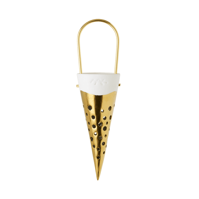 Kahler Nobili - Cone, Gold, H: 6.1
