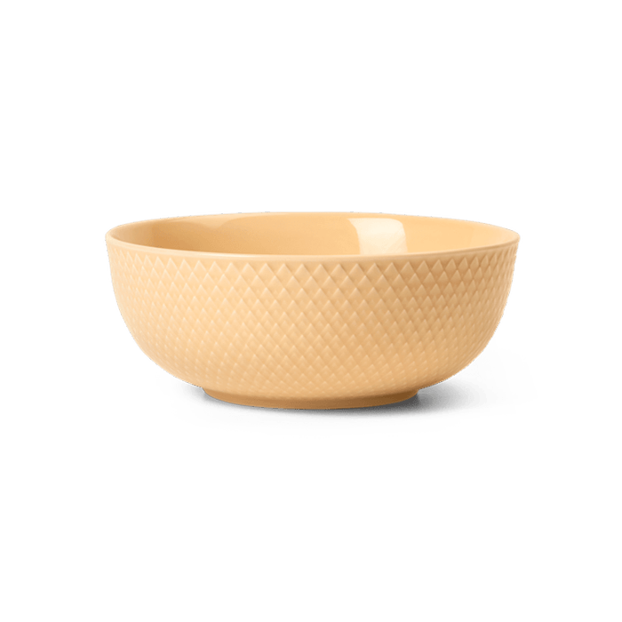 Lyngby Porcelain Rhombe Color Bowls - Sand, Ø: 6.1