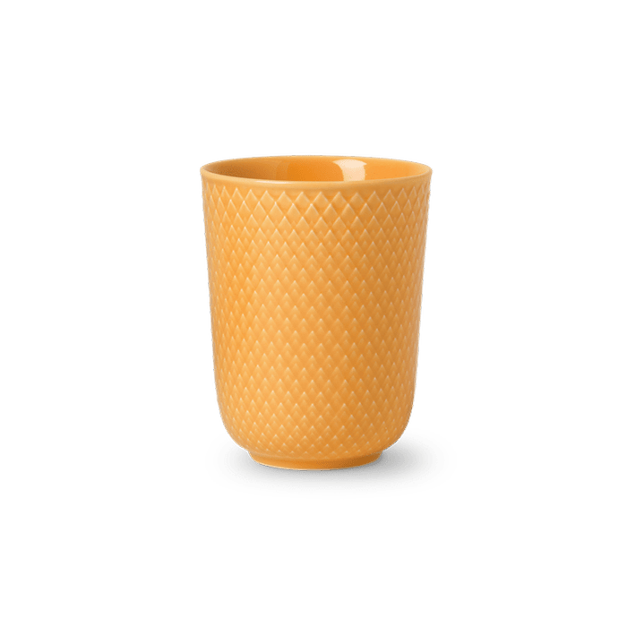 Lyngby Porcelæn Rhombe Color Mug - Mug, Yellow, V: 11.2 oz
